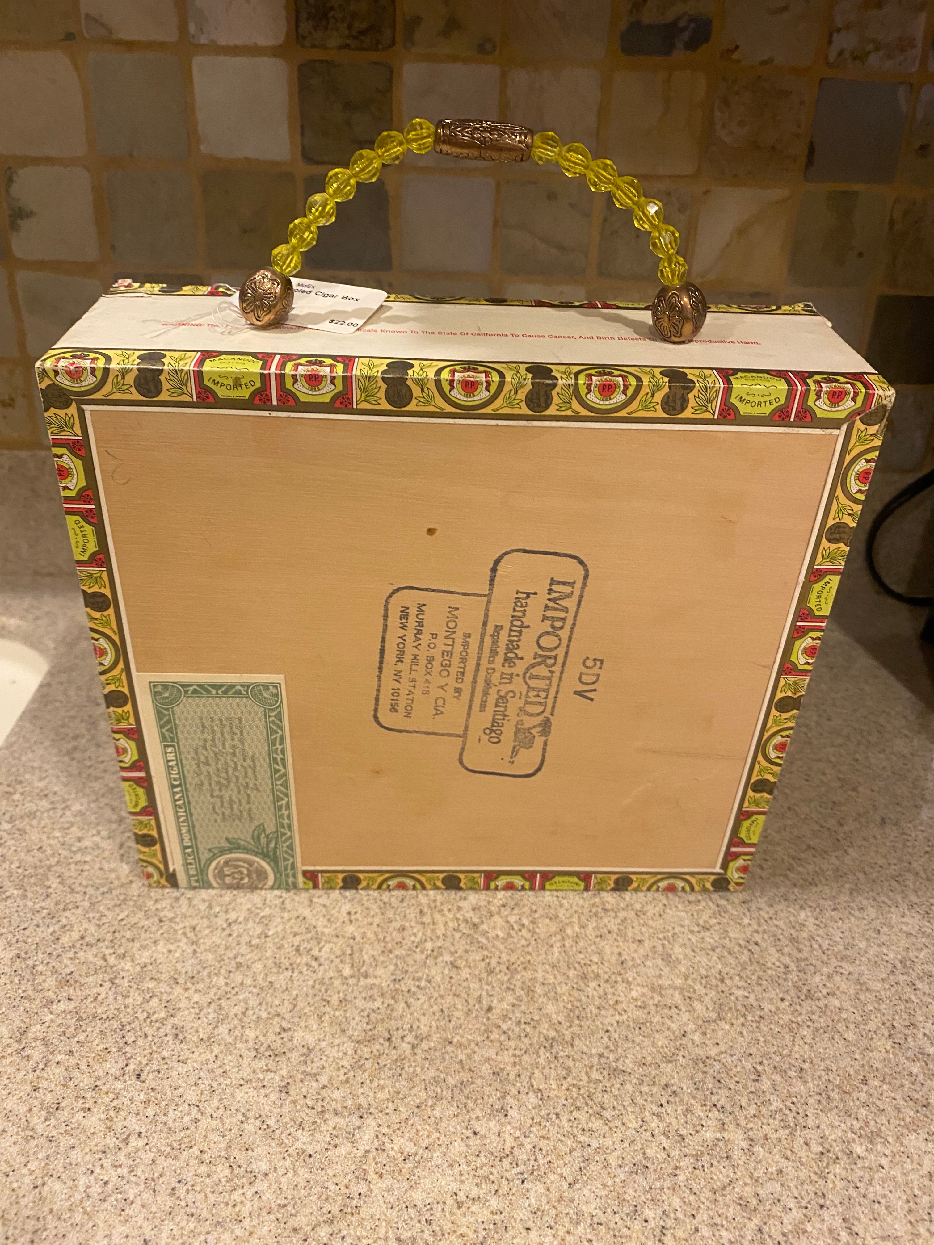Upcycled Cigar Box Purse
