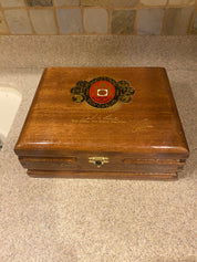 Wooden Cigar Box-Storage Box-Don Carlos
