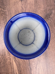 Vintage Ironstone Jardiniera Planter - Blue & White Staffordshire