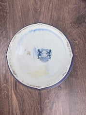 Vintage Ironstone Jardiniera Planter - Blue & White Staffordshire