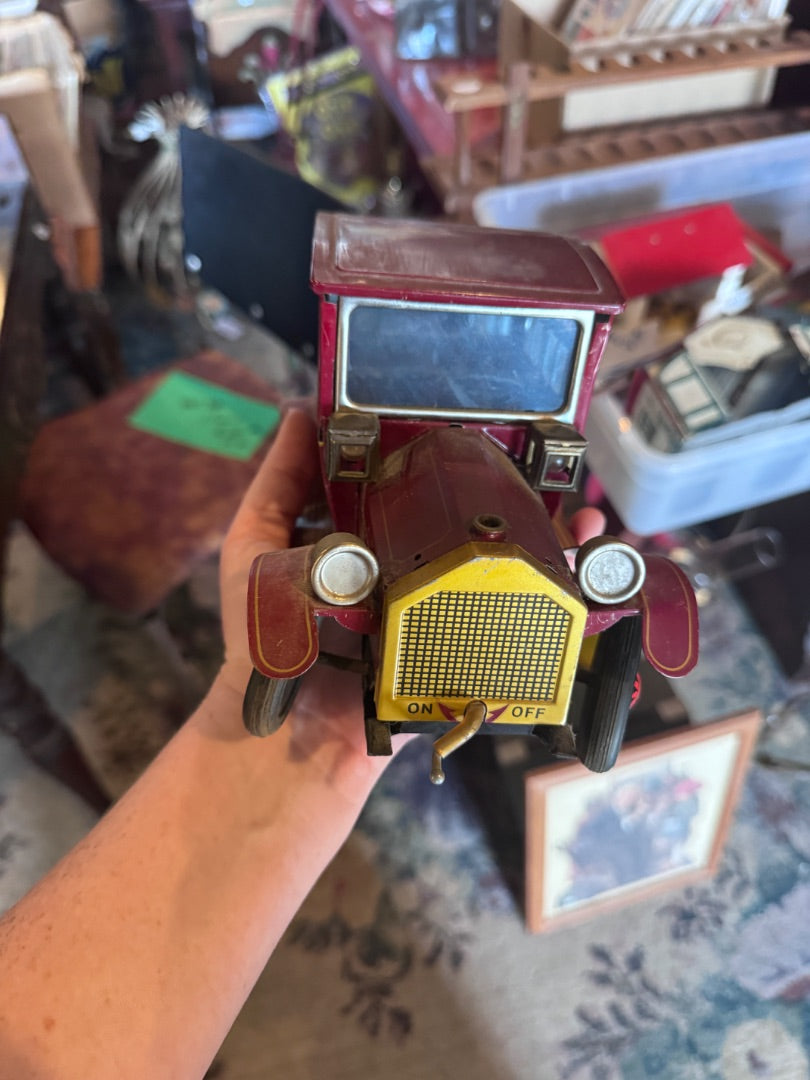 Battery Operated Red Car