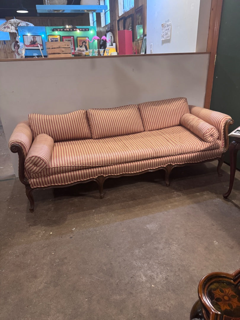 Vintage Down Filled Victorian Style Couch 80" x 30"