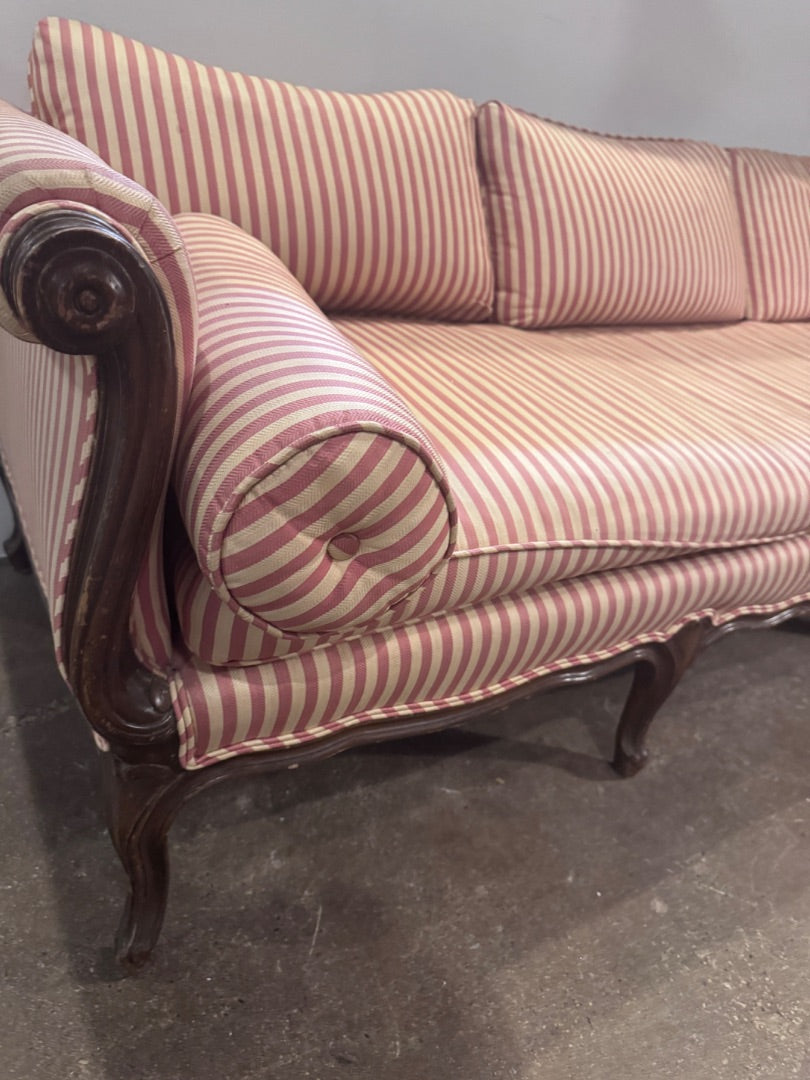 Vintage Down Filled Victorian Style Couch 80" x 30"