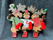 Three Reindeer Dancing