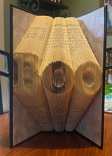 Folded Book - Boo w/Ghosts cover sheet