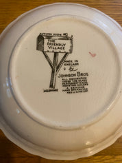 Johnson Bros The Friendly Village  Autumn Mist Serving Bowl