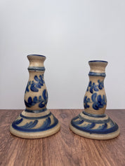 Set of Rowe Pottery Candle Sticks