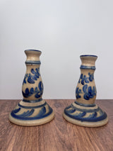 Set of Rowe Pottery Candle Sticks