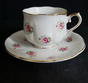 Vtg Tea Cup & Saucer-Extra Touch by FTD-Japan