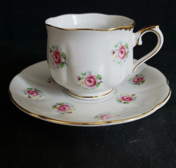 Vtg Tea Cup & Saucer-Extra Touch by FTD-Japan