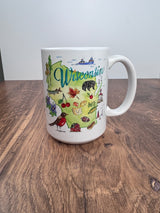 Wisconsin Ceramic Mug | 15 oz