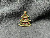 Czech Xmas Tree Brooch