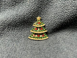 Czech Xmas Tree Brooch