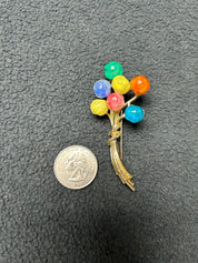 7 balloon stones pin
