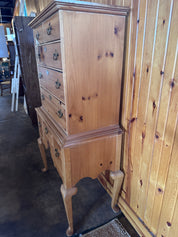 Pine Tall Boy Dress - Good Condition | 61" x 36" x 21"