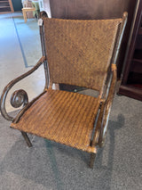Rattan & Wicker Chair 36"T x 26"W