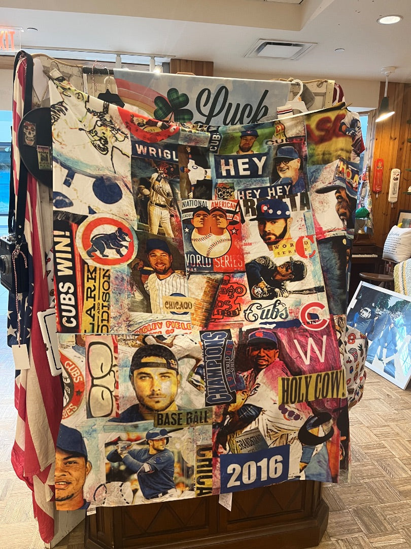 Chicago Cubs 1908/2016 Champs Tapestry