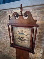 1853 Pennsylvania Dutch Grandfather Clock | No Key | As-is