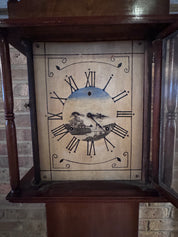 1853 Pennsylvania Dutch Grandfather Clock | No Key | As-is