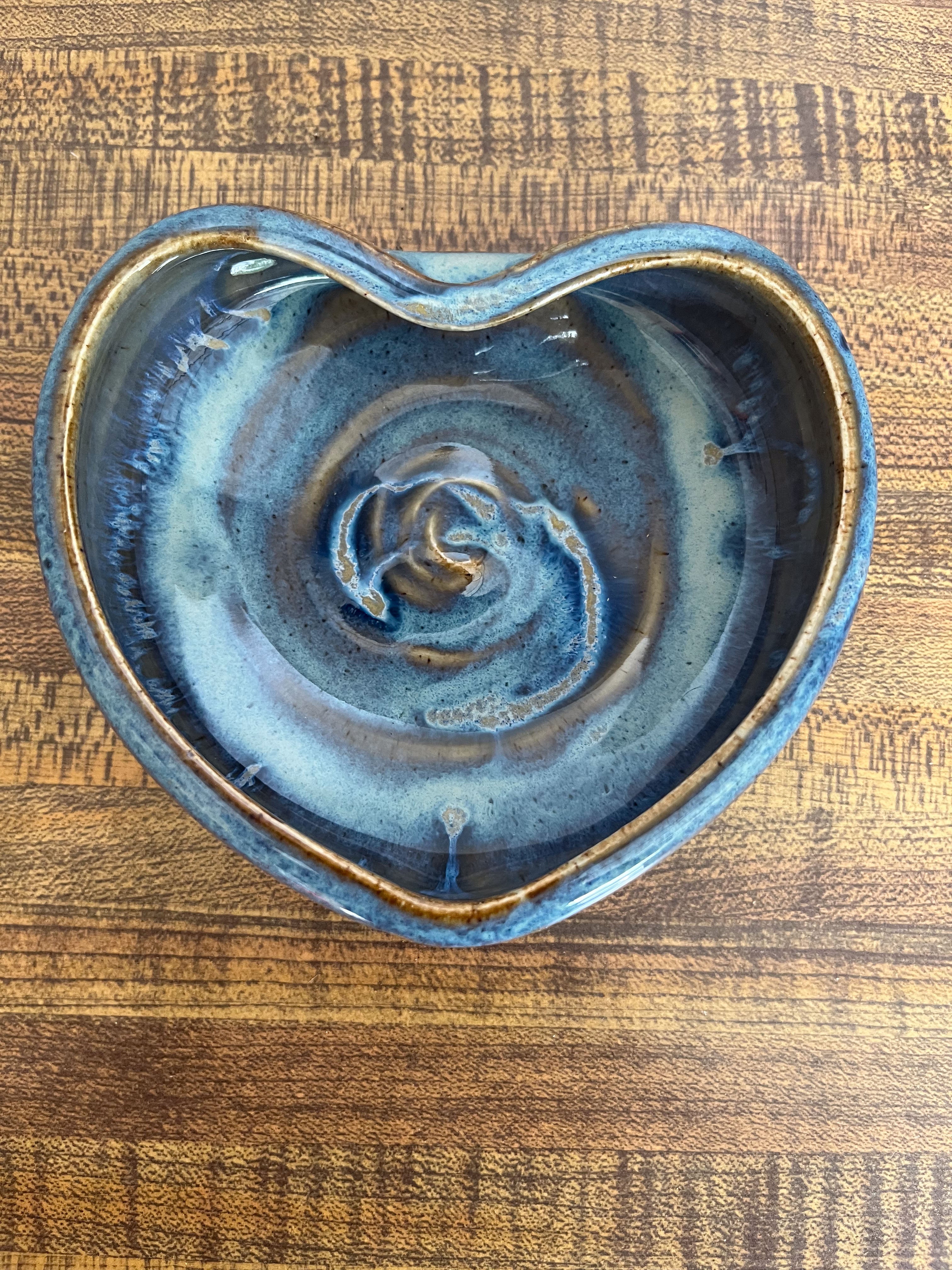 Handmade Ceramic Heart Bowl