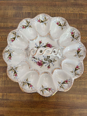 Floral Egg Deviled Egg Tray