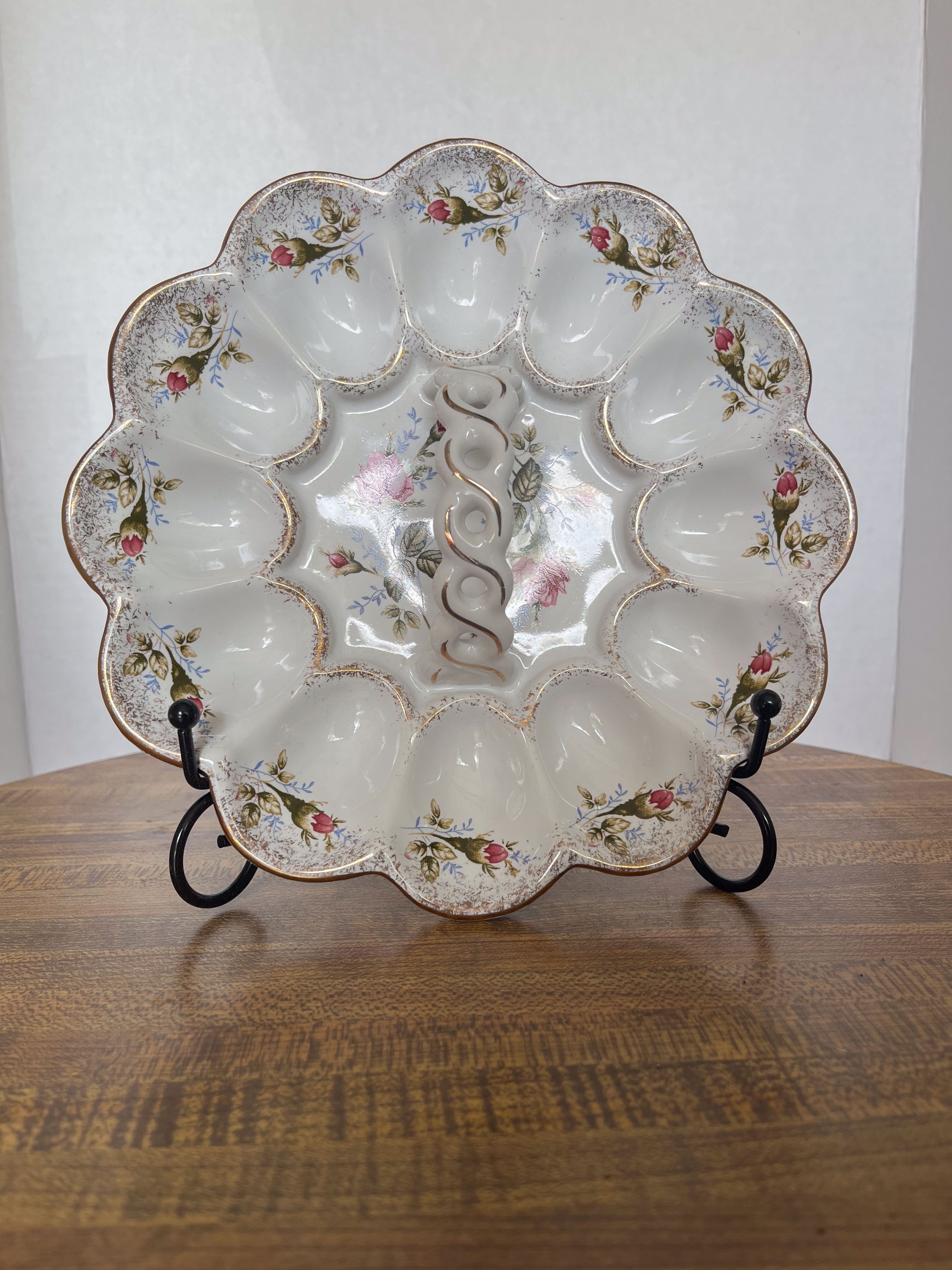 Floral Egg Deviled Egg Tray