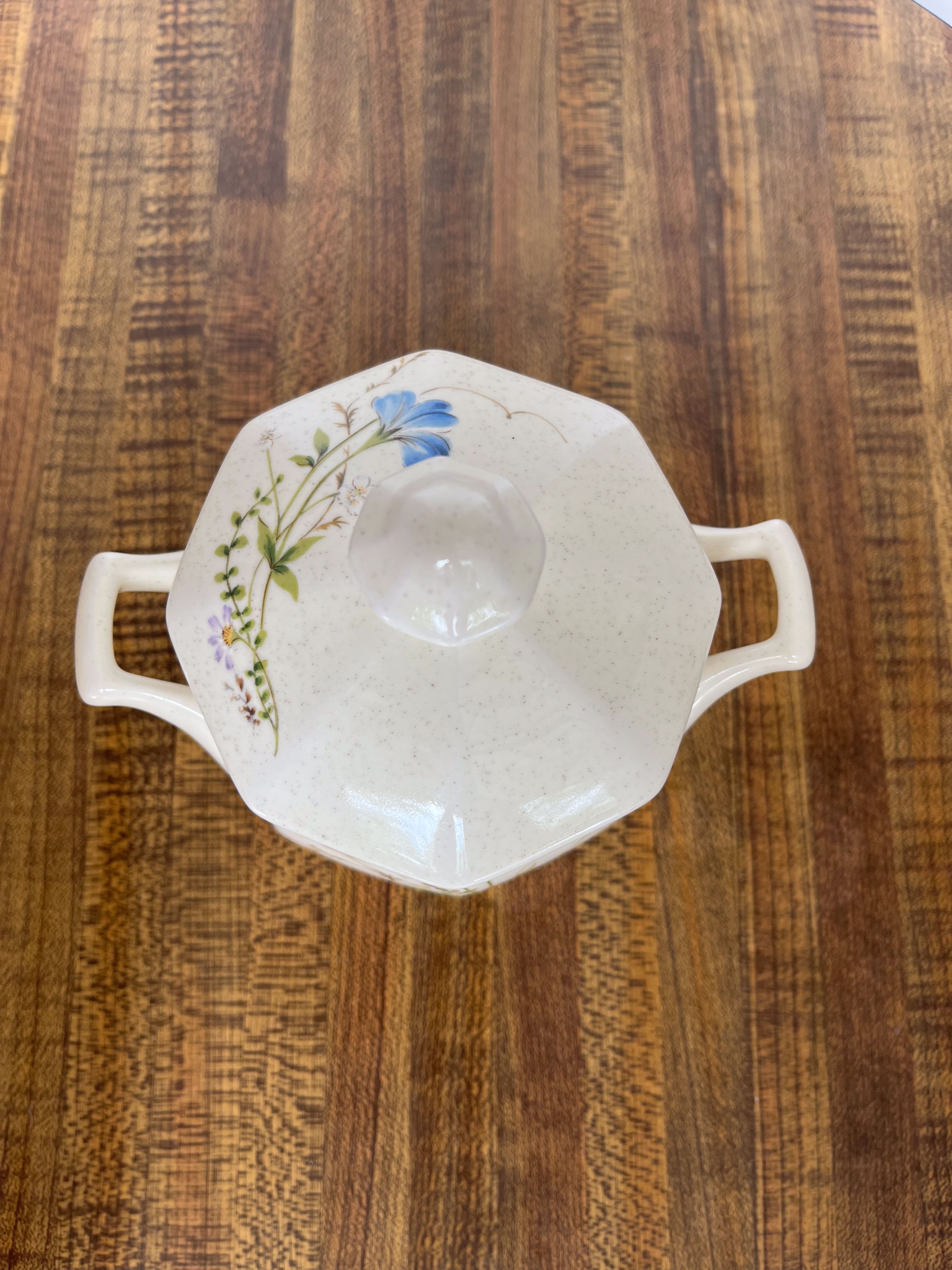 Home Beautiful Breezy Blues Lidded Dish