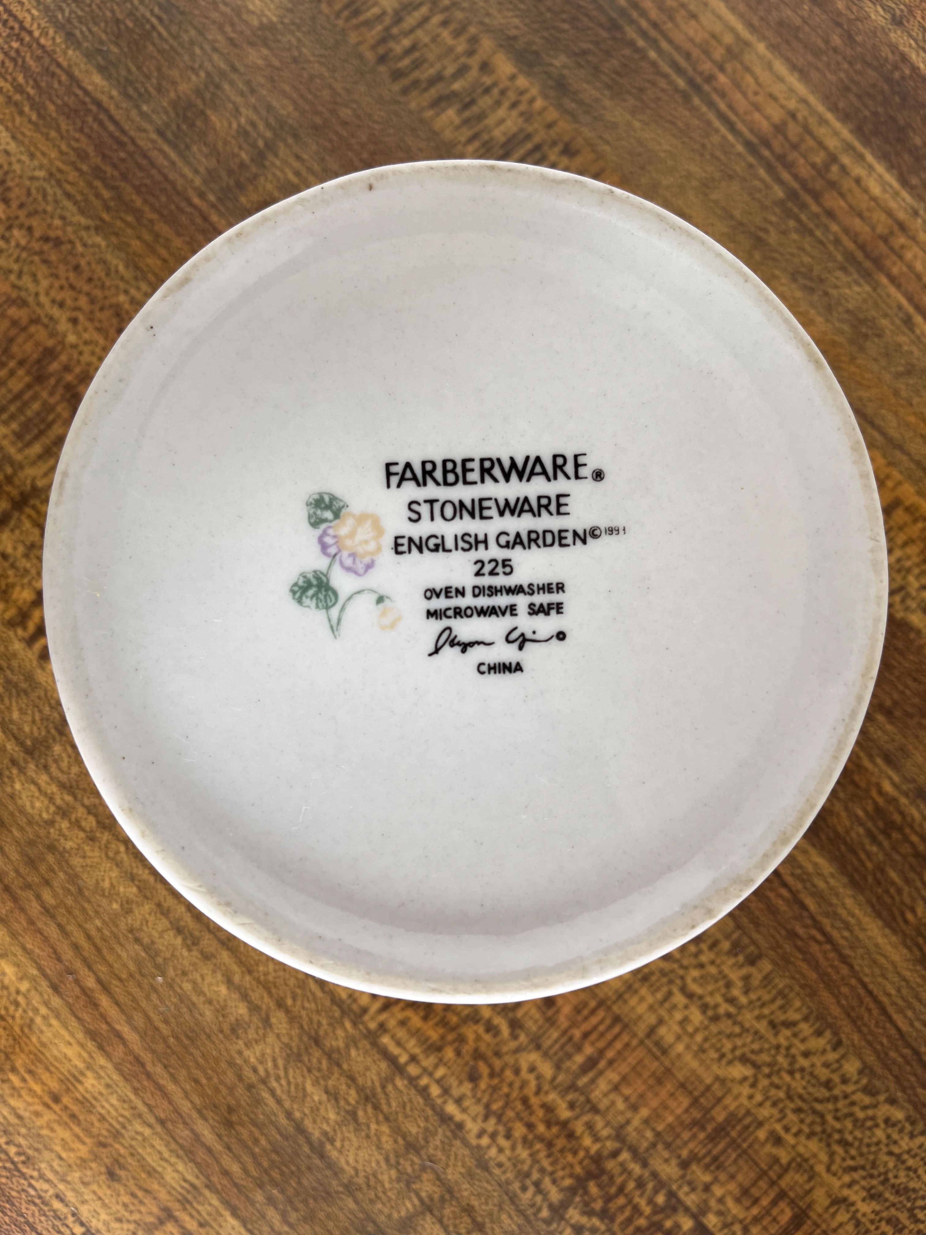 Farberware English Garden Bowl