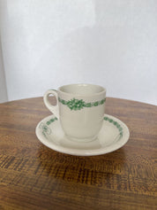 Syracuse China AA-1  St Elmo Espresso Cup and Saucer