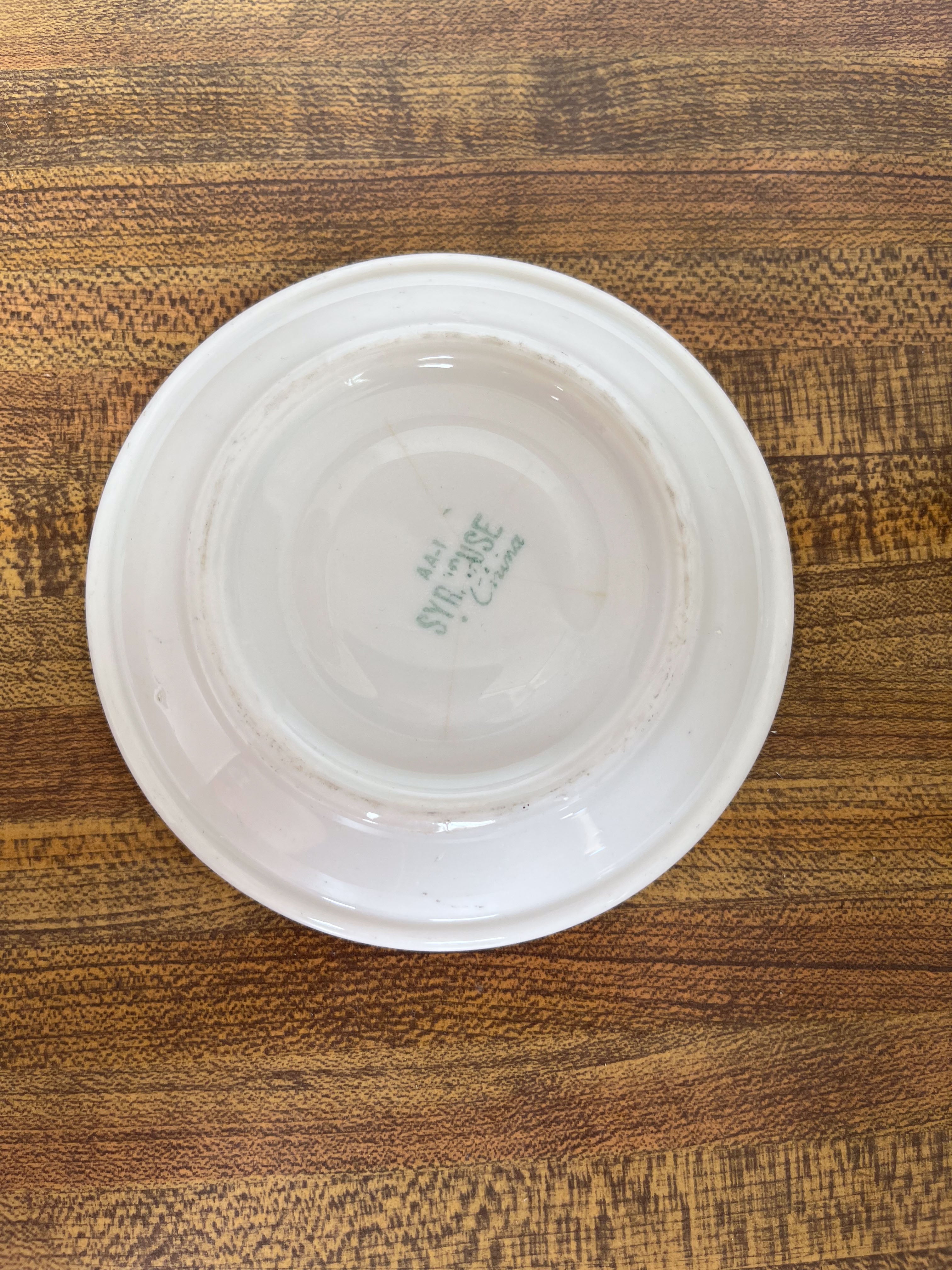Syracuse China AA-1  St Elmo Espresso Cup and Saucer