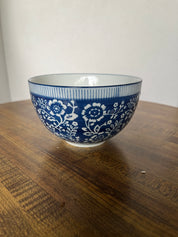 Blue and White Ceramic Bowl