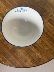 Blue and White Ceramic Bowl