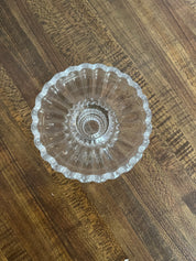 Glass Candle Stick Holder