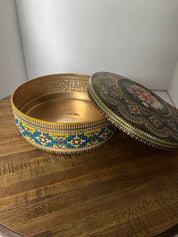 Floral Tin Box