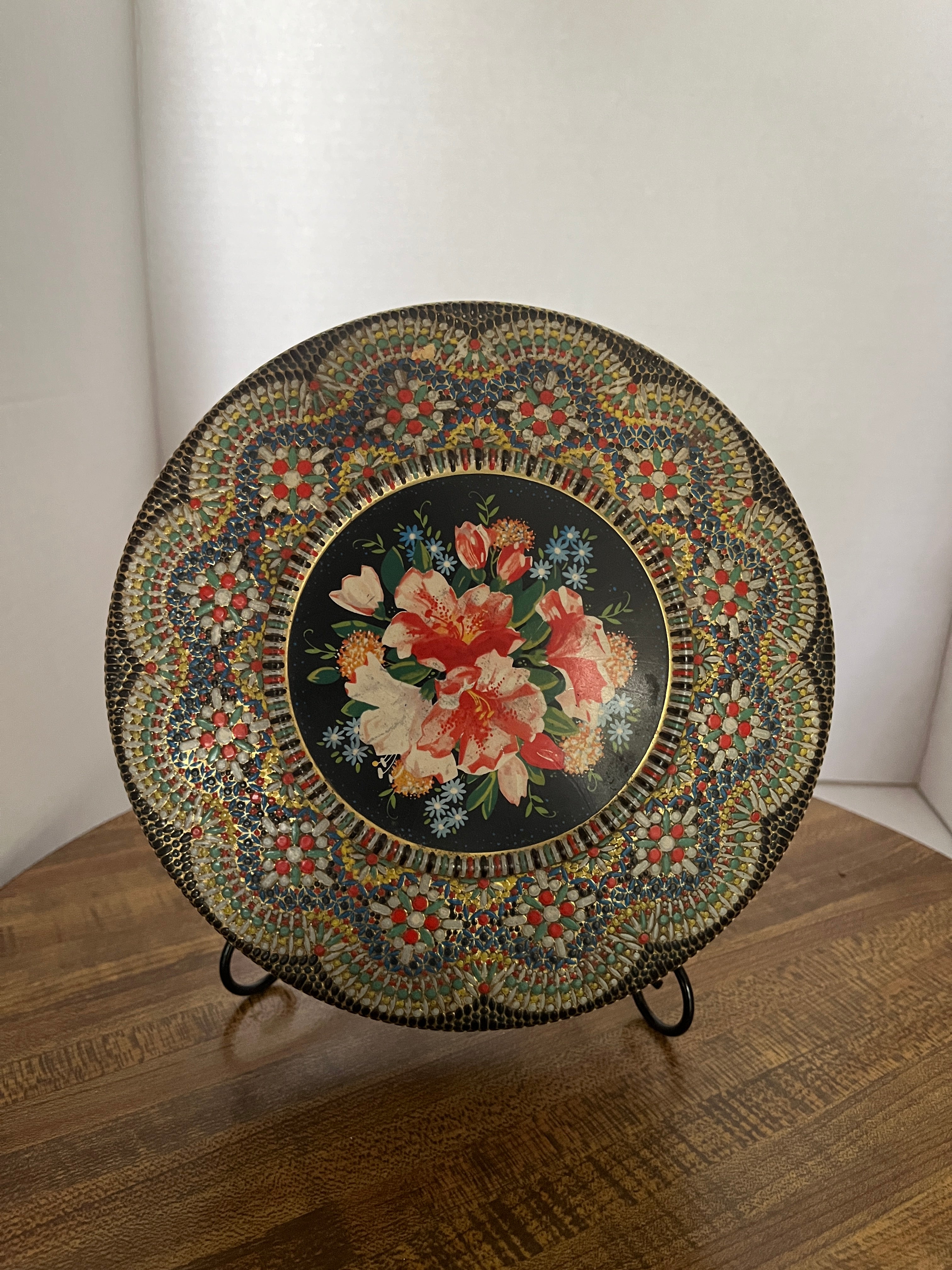 Floral Tin Box