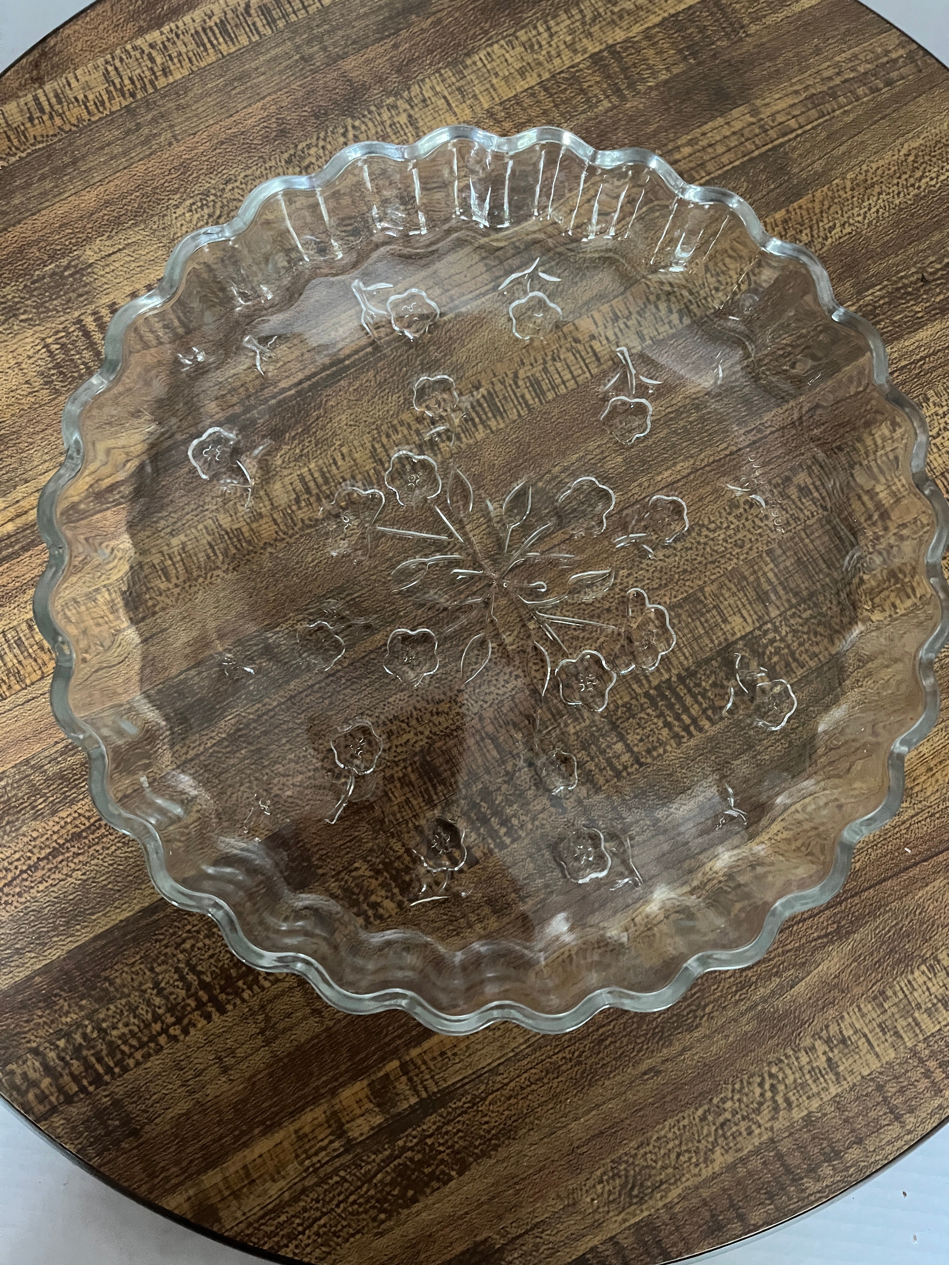 Anchor Hocking Savannah Clear 10" Quiche Pan