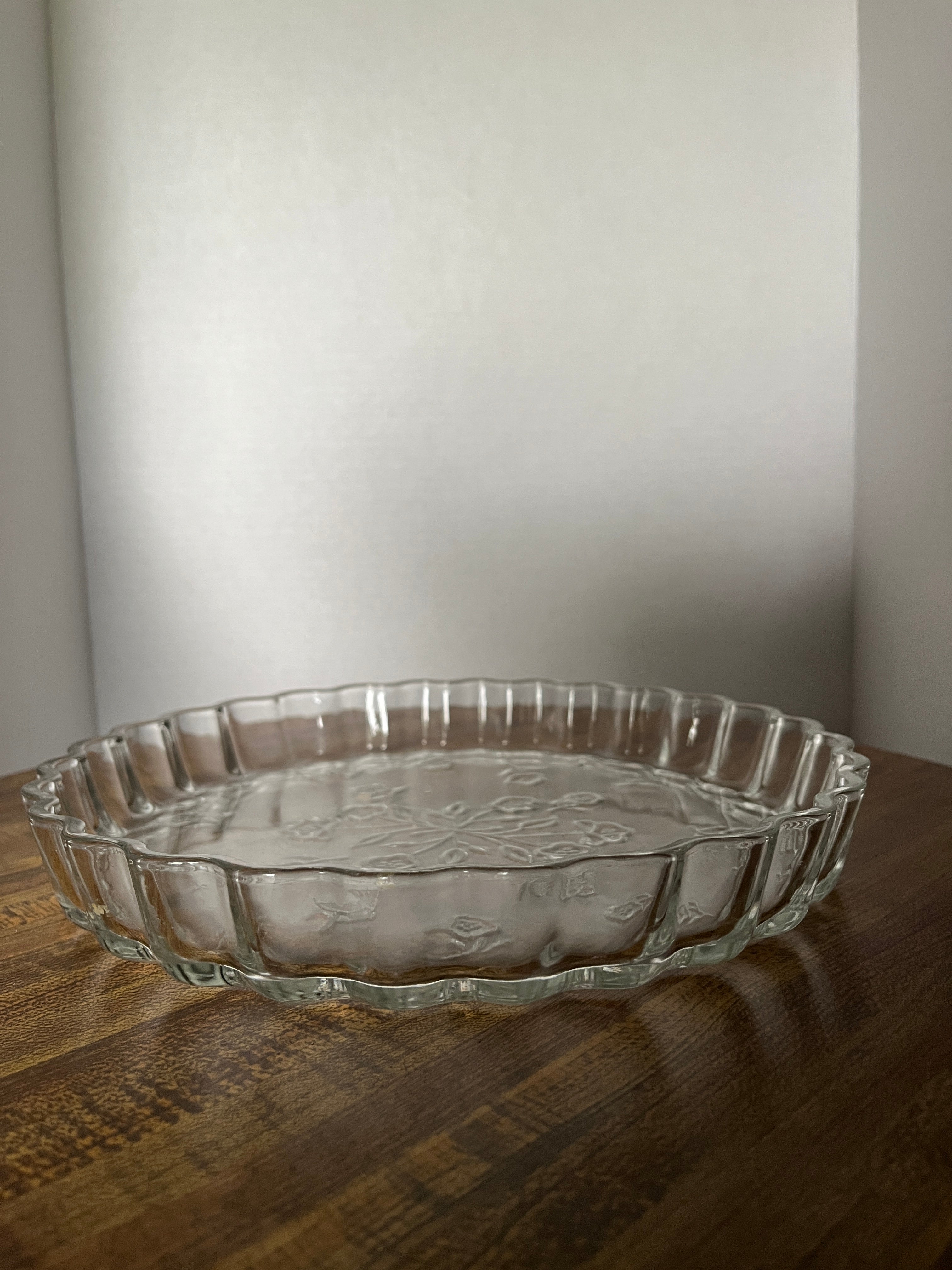 Anchor Hocking Savannah Clear 10" Quiche Pan
