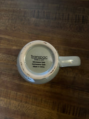 Green Ceramic Creamer