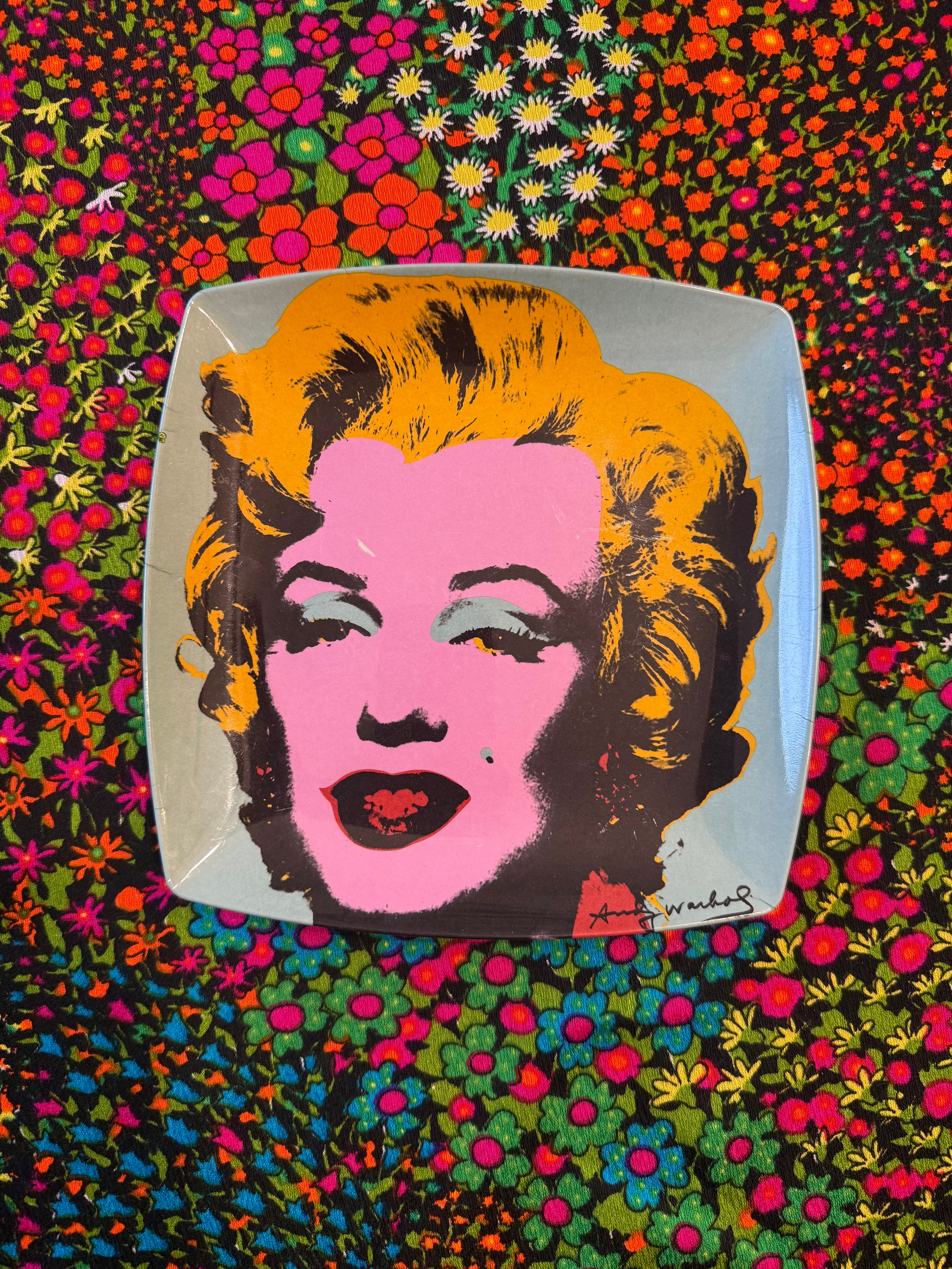VTG Marilyn Monroe Plate