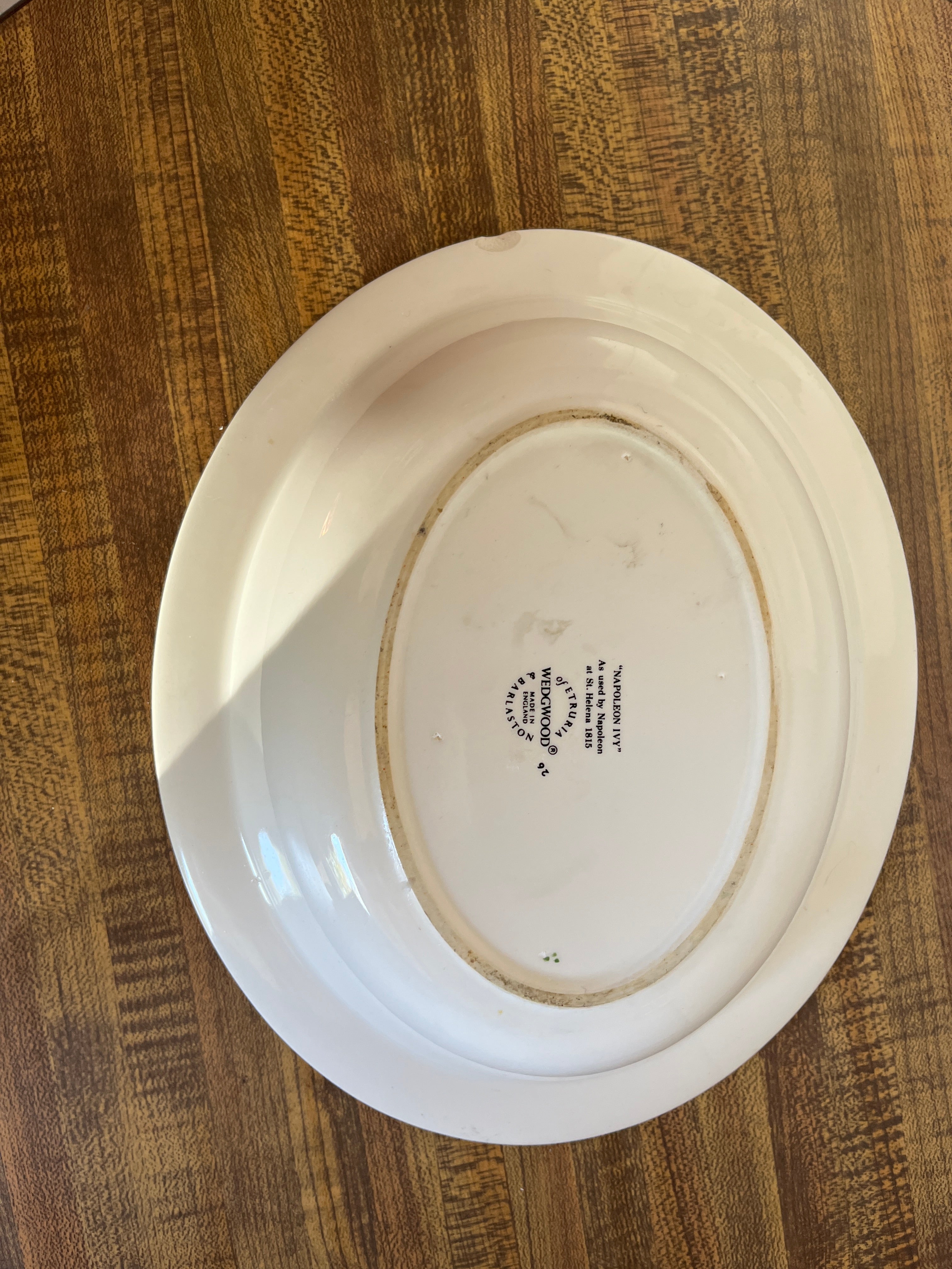 Wedgwood Napoleon Ivy Oval Serving Bowl