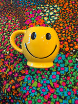 1972 McCoy Happy Face Yellow Mug