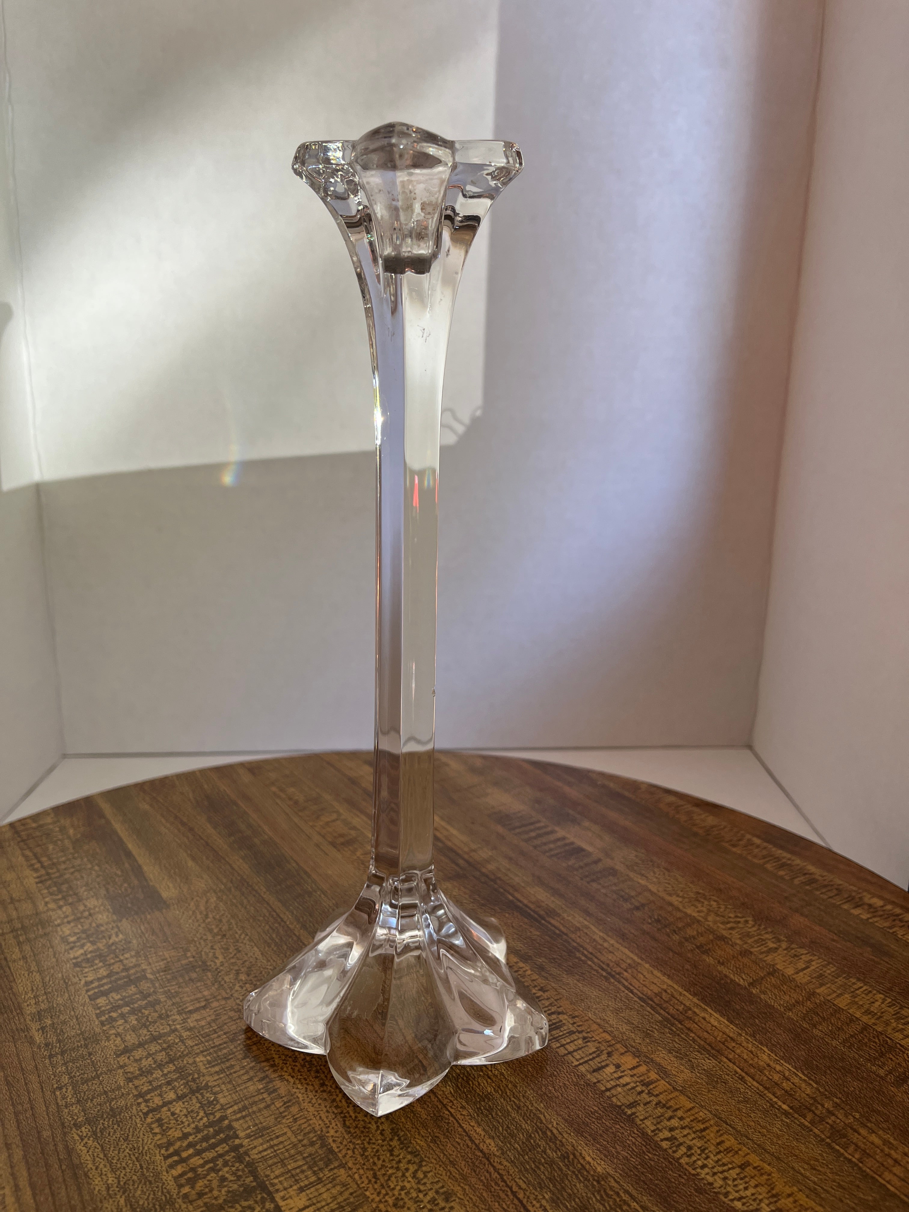 Crystal Tapered Candle Holder