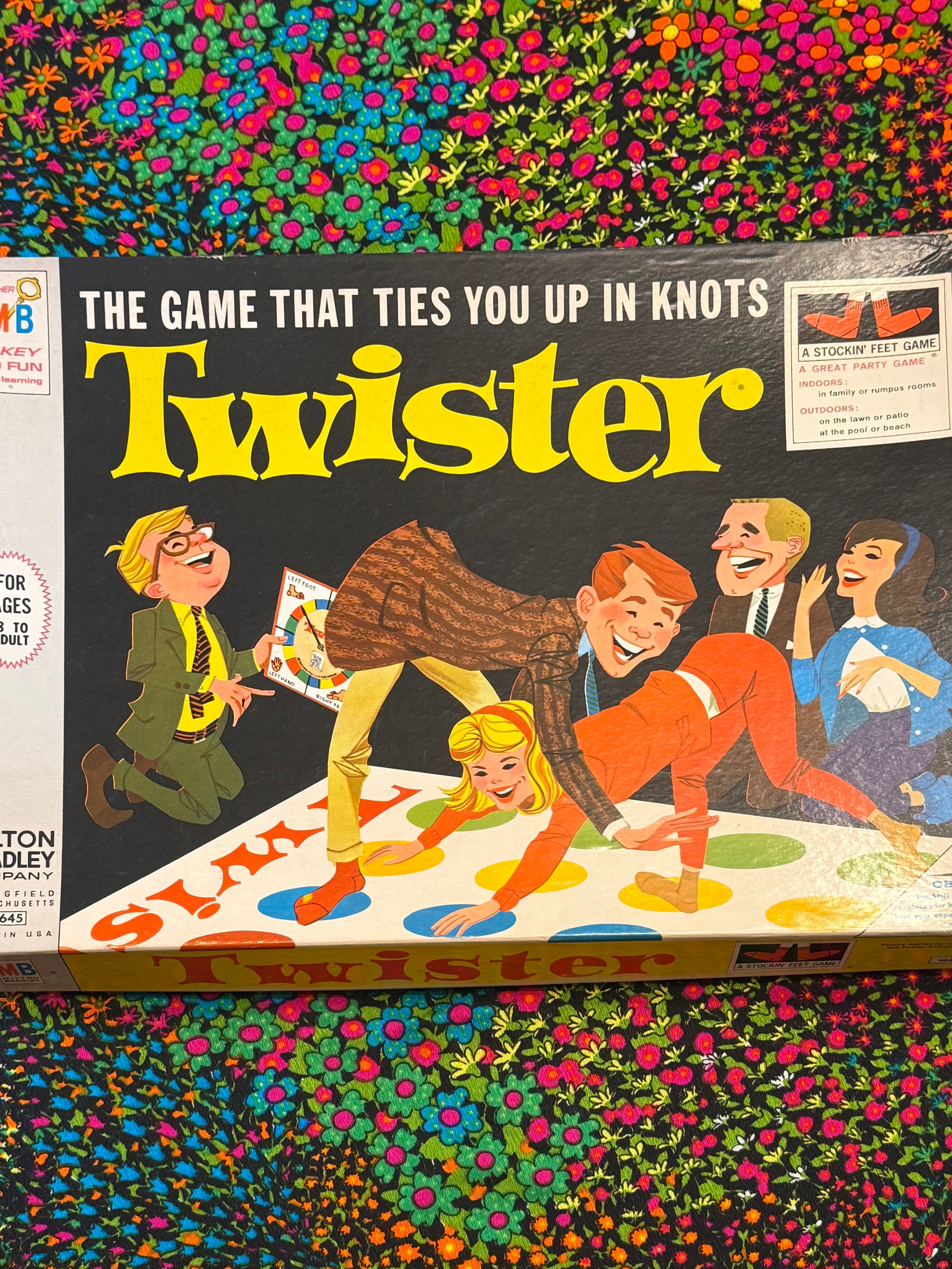 1966 Twister Game Milton Bradley