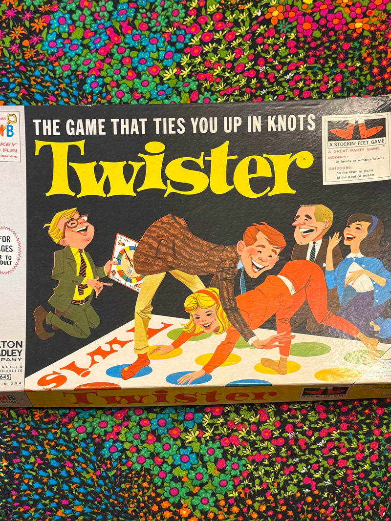 1966 Twister Game Milton Bradley by 294 - Touchdowns and Trinkets