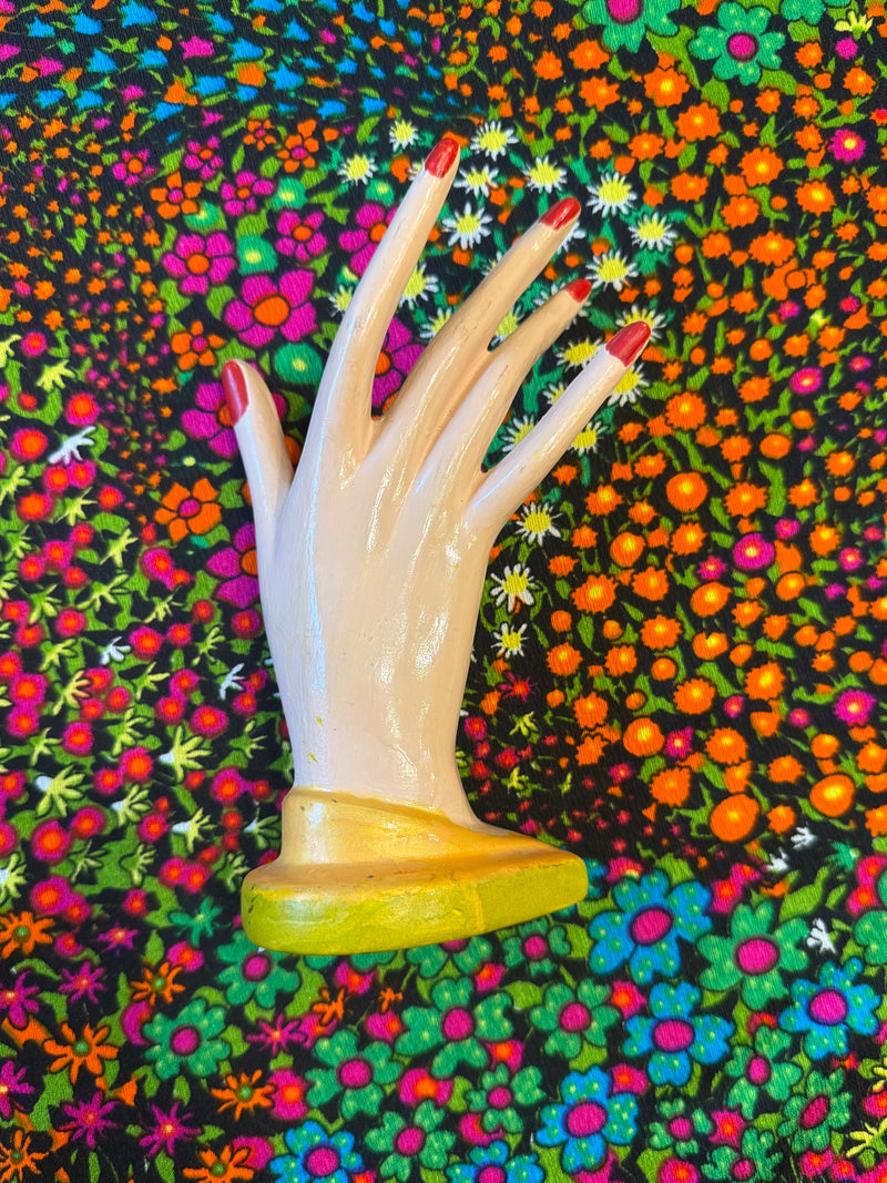 VTG Ceramic Hand Mod Jewelry Display by 294 - Touchdowns and Trinkets