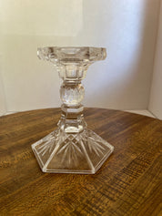 Shannon Crystal Taper Pillar Candle Holder