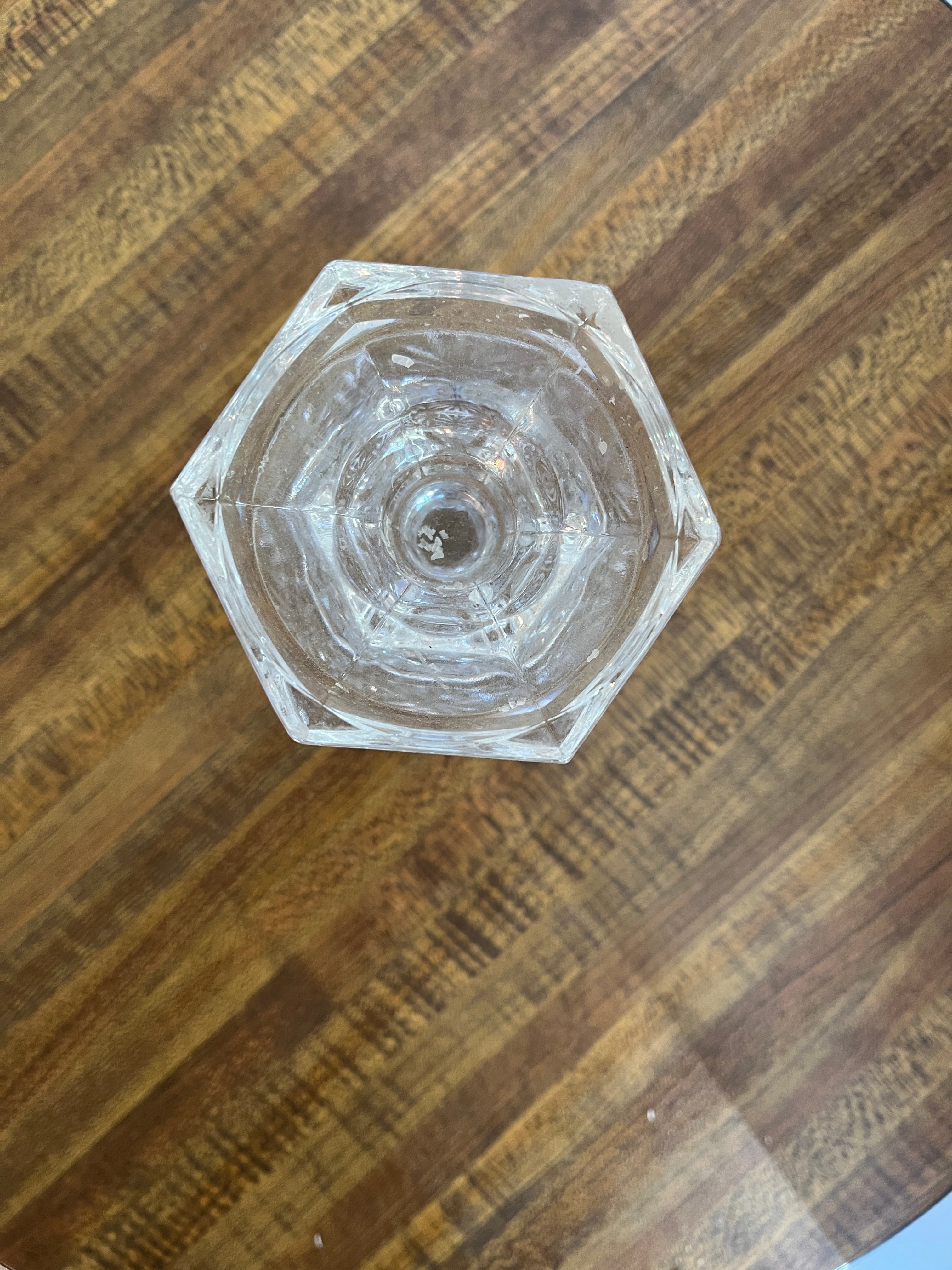 Shannon Crystal Taper Pillar Candle Holder