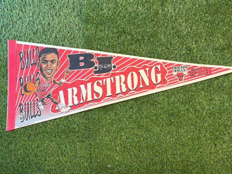 90’s Chicago Bulls Pennant ~ BJ Armstrong by 294 - Touchdowns and Trinkets