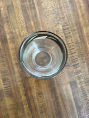 Sango Black Lilies Glassware - Large
