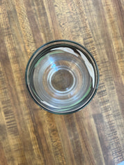 Sango Black Lilies Glassware - Medium